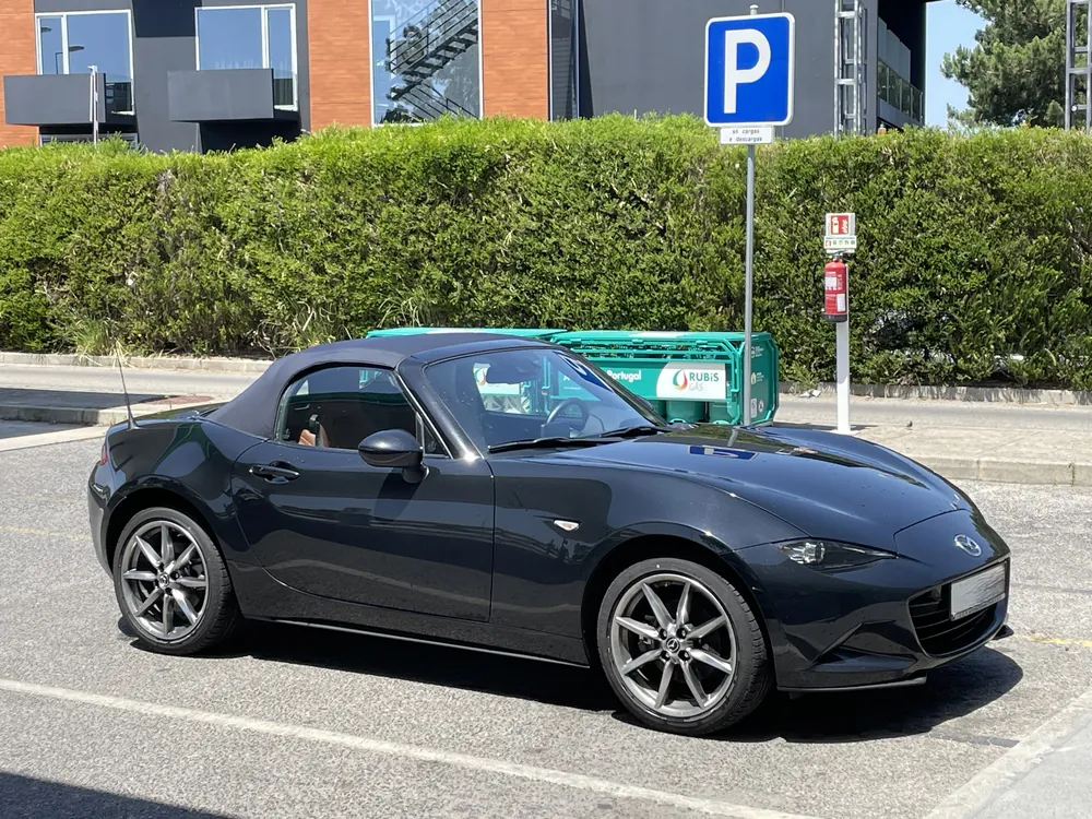 The source photo of the Miata